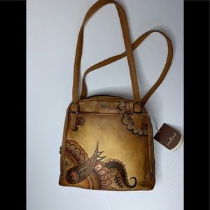 Anuschka  Bag,  hand painted leather Exclusive Art